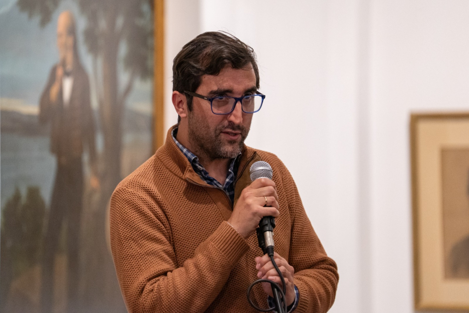 Director del MHN, Andrés Azpiroz. Fuente: Presidencia