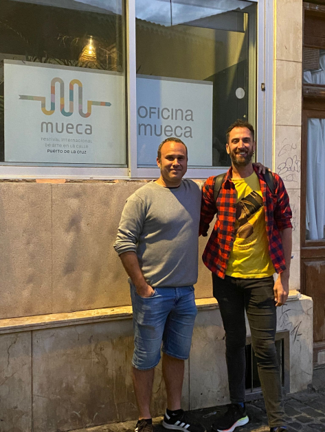 Visita institucional del INAE al Festival MUECA 2026