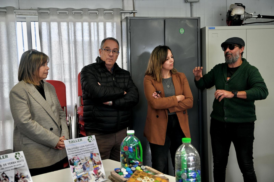 Autoridades en recorrida
