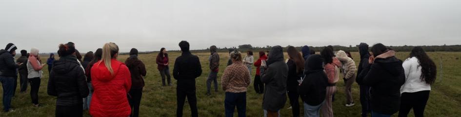 Personas en el campo