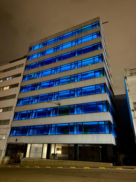 Fachada del edificio sede del MEC