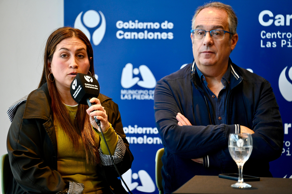 Palabras de la coordinadora del Gabinete Social e integrante de la CODE de Canelones, Nataly Zalkind Palabras de la coordinadora del Gabinete Social e integrante de la CODE de Canelones, Nataly Zalkind