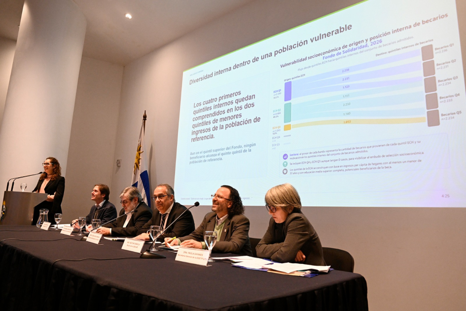 Fondo de Solidaridad presentó su Rendición de Cuentas 2026 con récord histórico de becas otorgadas
