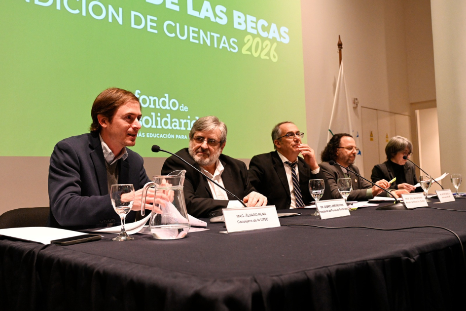 Fondo de Solidaridad presentó su Rendición de Cuentas 2026 con récord histórico de becas otorgadas