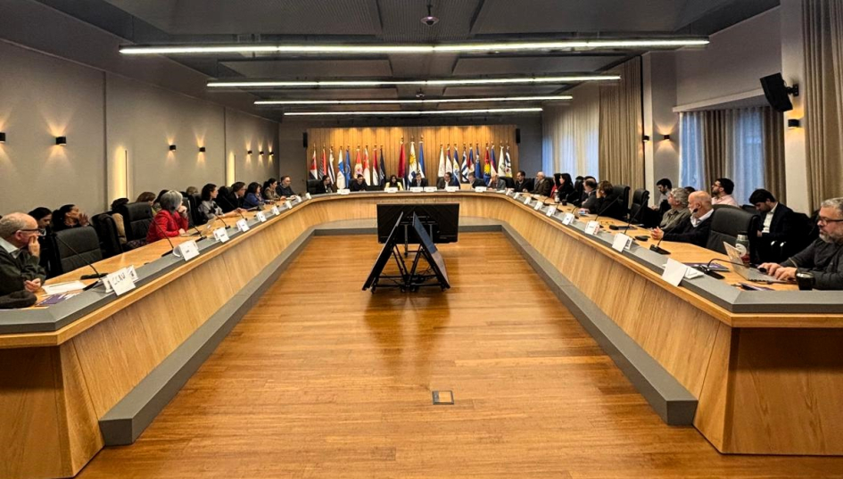 Autoridades presentes Reunión de puntos focales nacionales de CELAC y Consenso de Brasilia