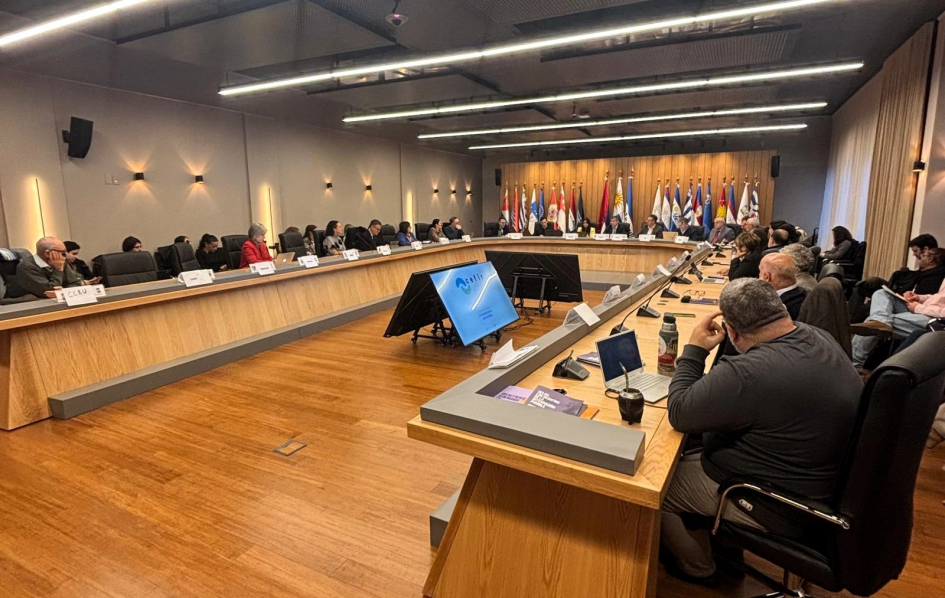 Autoridades presentes Reunión de puntos focales nacionales de CELAC y Consenso de Brasilia