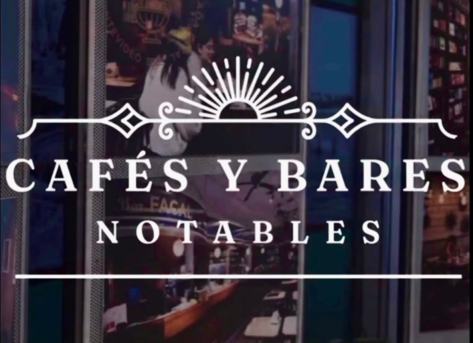 Bar Andorra recibió la primera placa de Café y Bar Notable del Municipio B Afiche de Cafés y Bares Notables