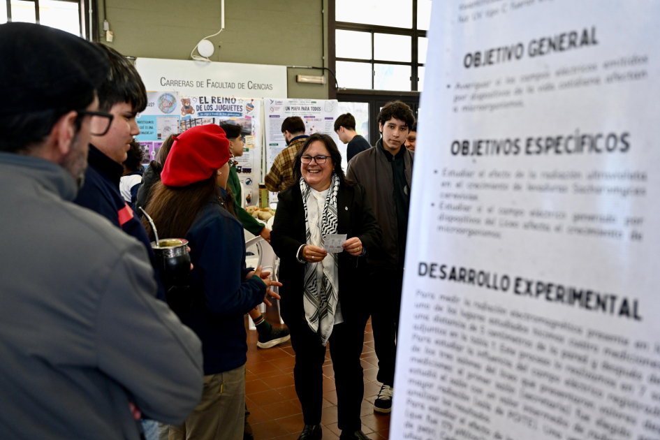 La Facultad de Ciencias fue sede de una nueva Feria Departamental de Clubes de Ciencia 