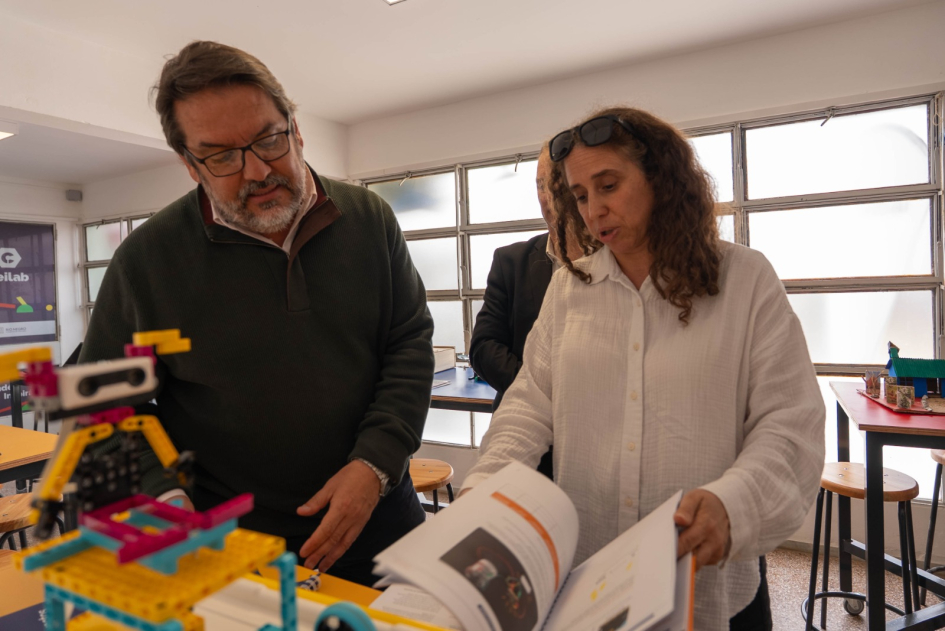 Fiorella Haim y Guillermo Levratto