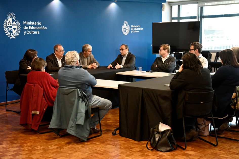 Reunión de autoridades MEC - ANEP Reunión de autoridades MEC - ANEP