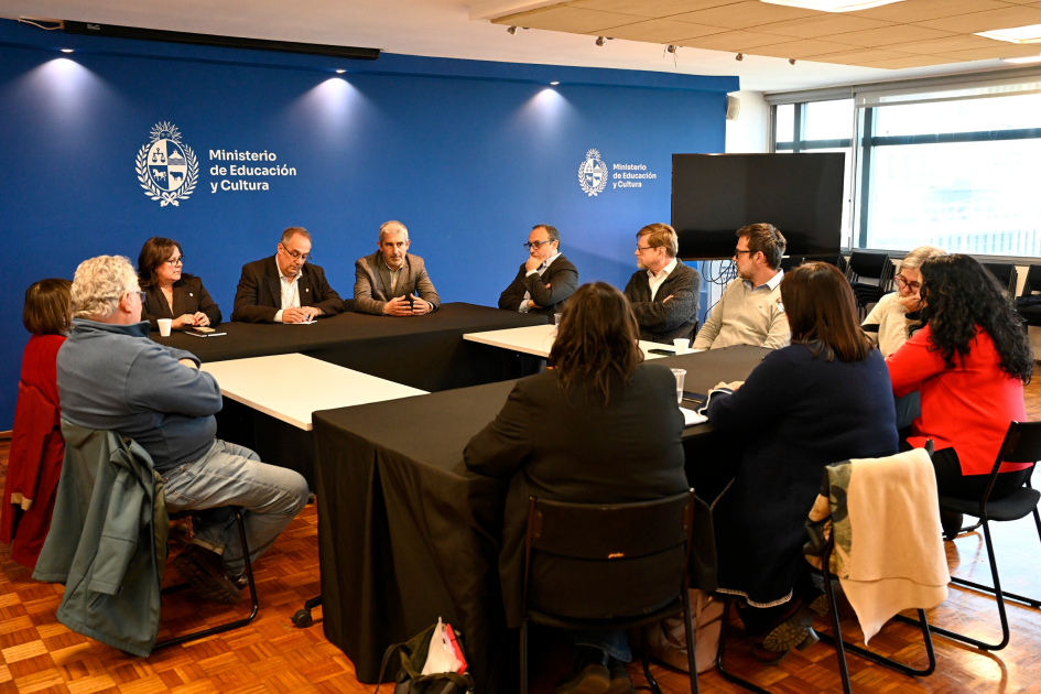 Reunión de autoridades MEC - ANEP Reunión de autoridades MEC - ANEP