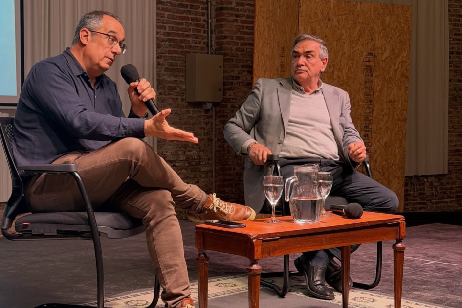 El ministro Mahía y el intendente de Colonia, Guillermo Rodriguez, presentes en el evento El ministro Mahía y el intendente de Colonia, Guillermo Rodriguez