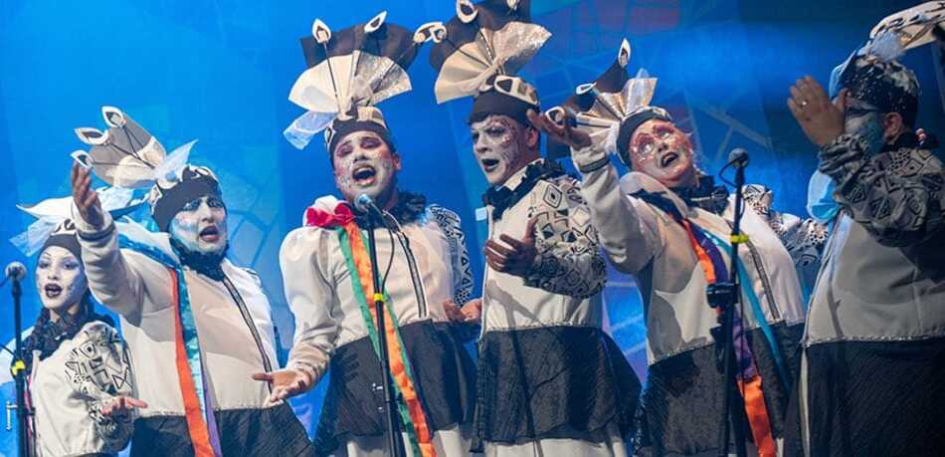 Murga cantan en la 4a edición de los Clubes de Arte