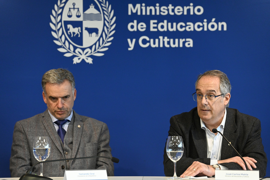 Palabras del ministro Mahía 
