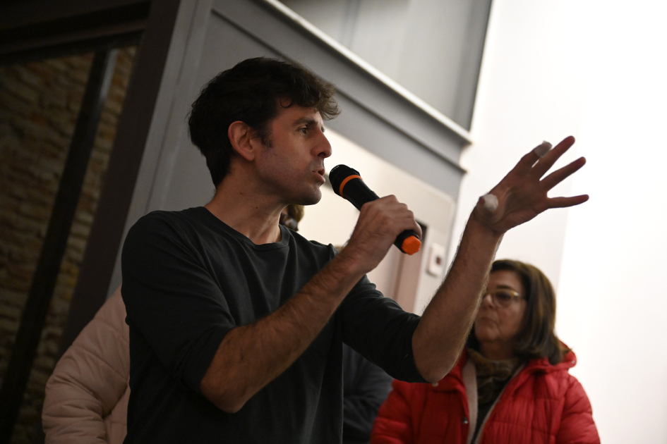 Palabras del curador de la obra, Federico Lagomarsino 