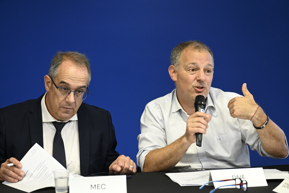 Palabras del director de Educación, Gabriel Quirici. 