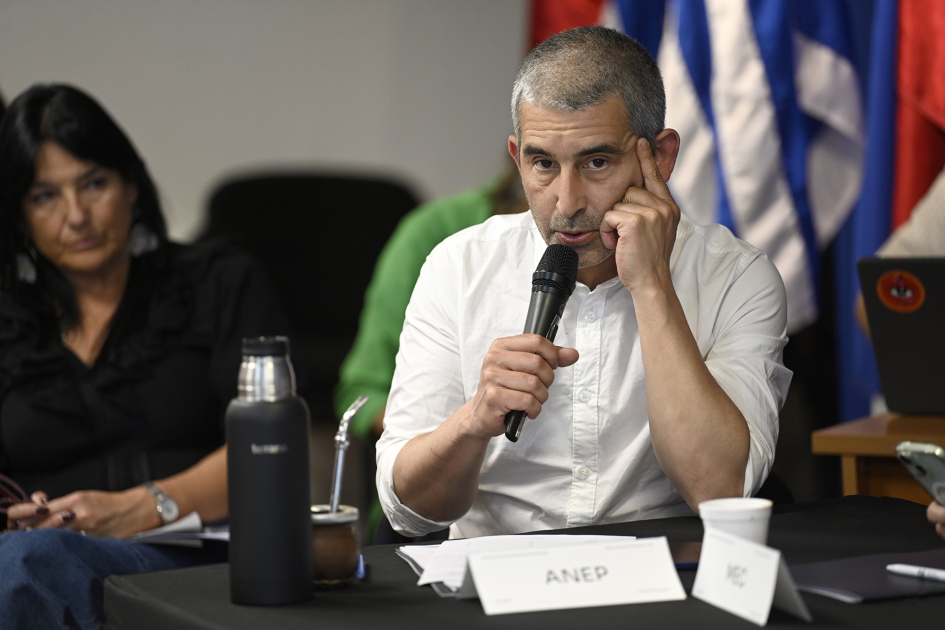 Palabras del presidente de la ANEP, Pablo Caggiani