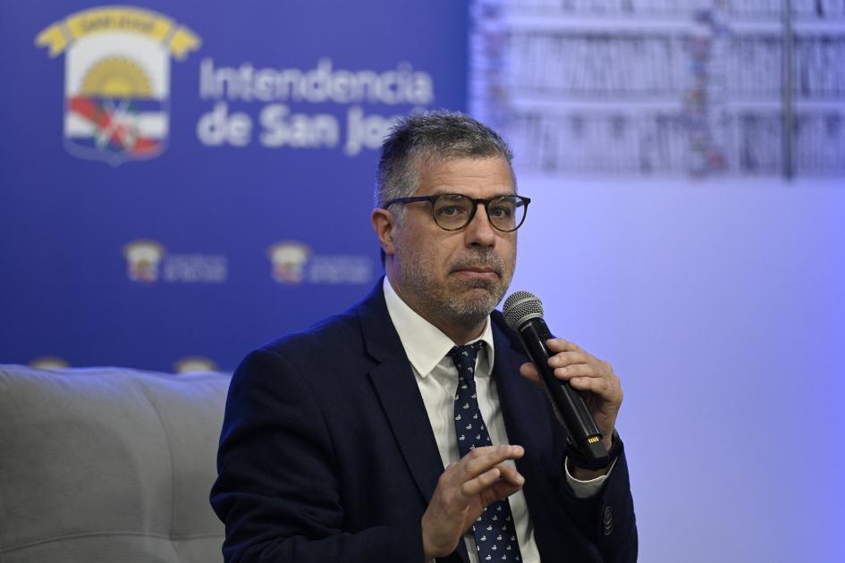 Trujillo hablando.