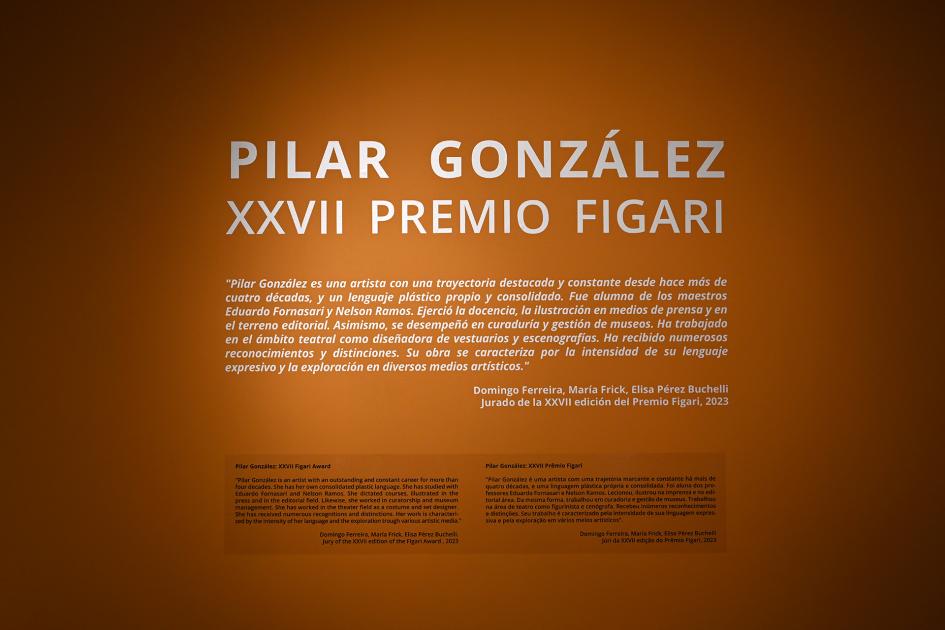 Muestra retrospectiva de Pilar González.