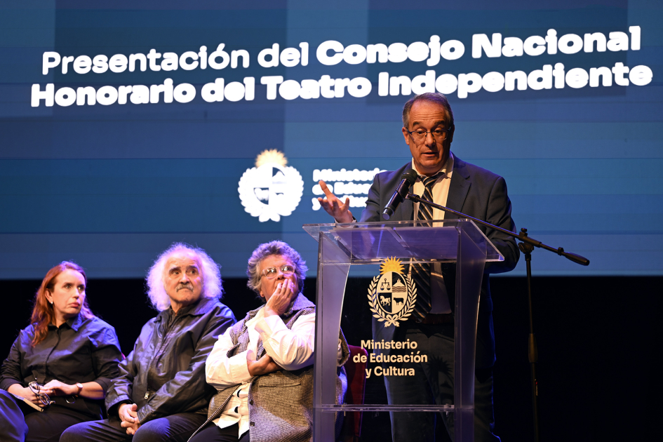 Se presentó el Consejo Nacional Honorario del Teatro Independiente