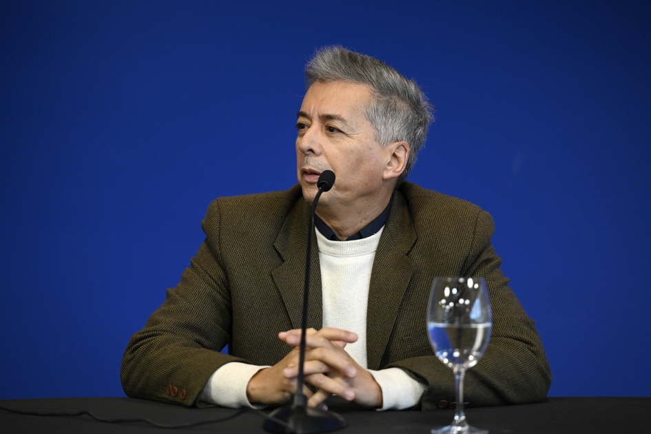 Luis Pérez Aquino, presidente del Sodre