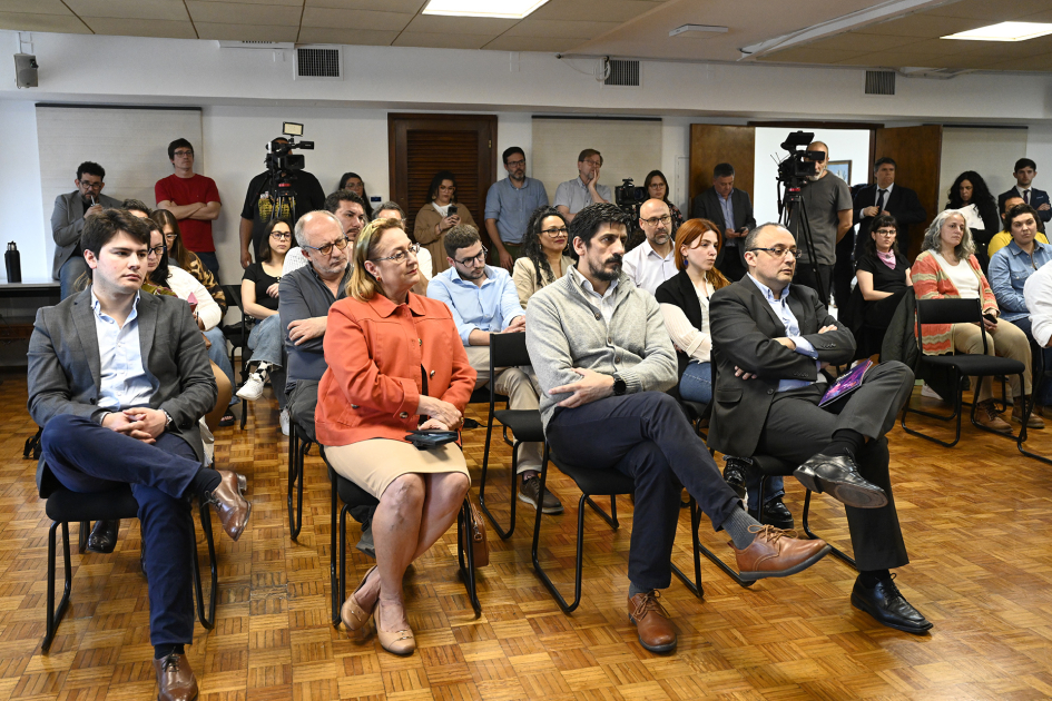 Plano general de la sala.