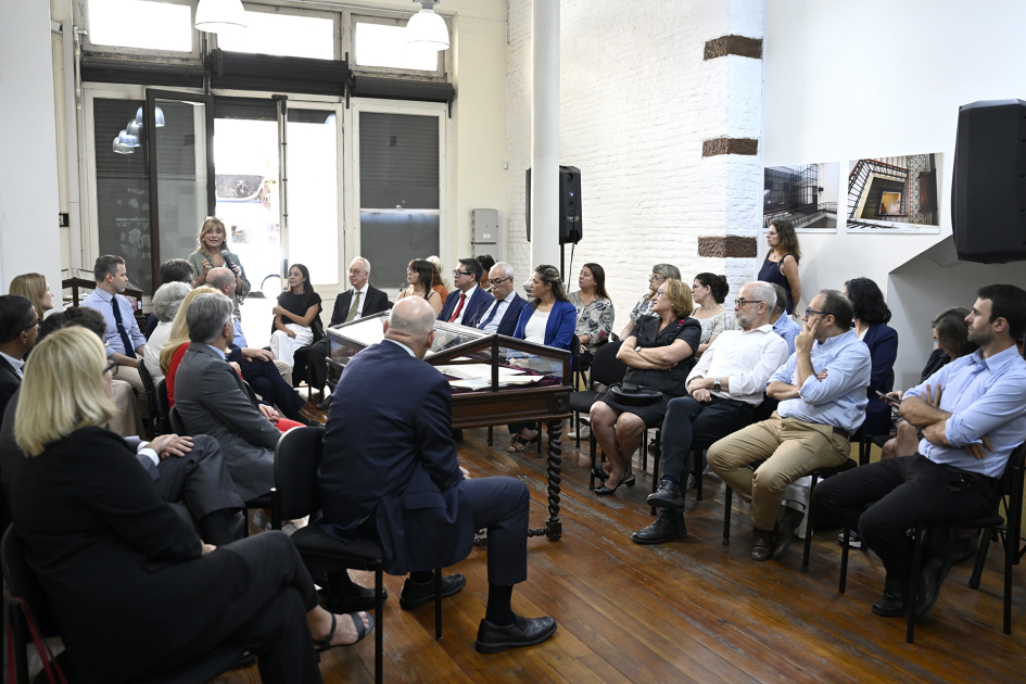 Plano general de la sala