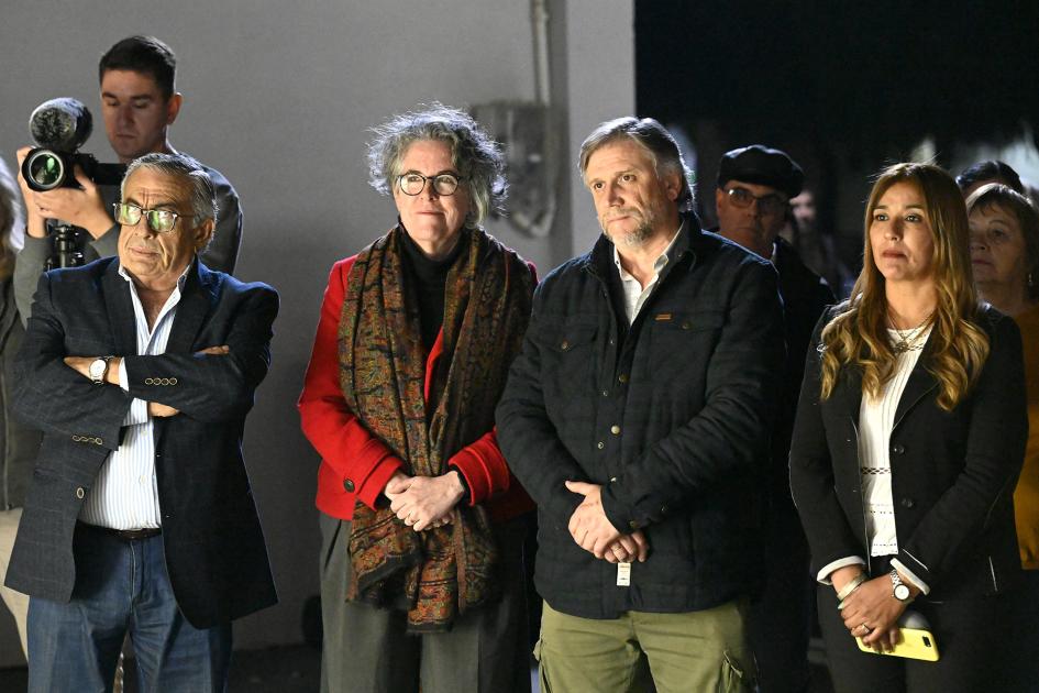 Autoridades durante el acto de nominación del CCN San Javier.