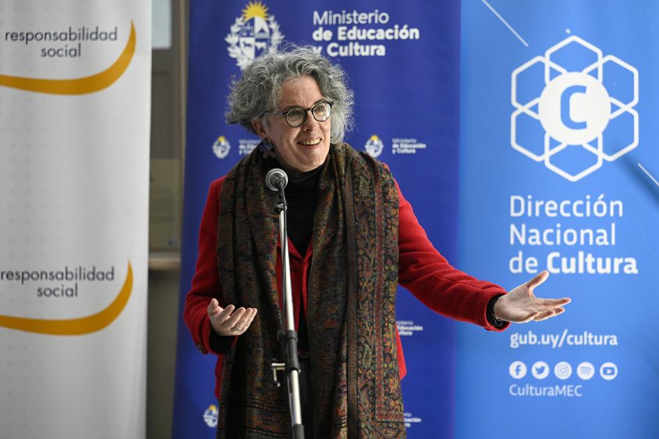 Directora nacional de Cultura, Mariana Wainstein.