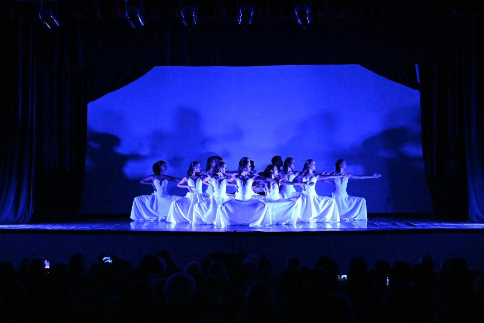 Ballet Clásico Juvenil durante la nominación del CCN San Javier.