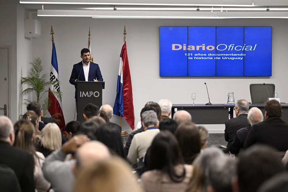 IMPO conmemoró 121 años del Diario Oficial con una jornada sobre su valor histórico e institucional