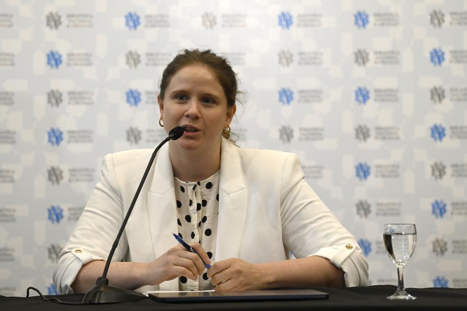 Directora de BNU, Rocío Schiappapietra.