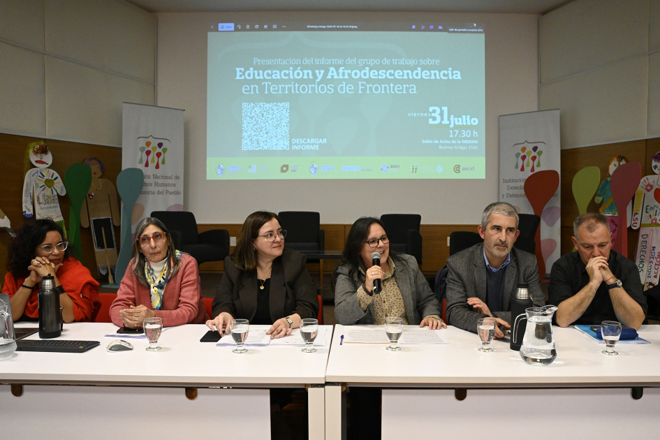 Presentaron el informe interinstitucional «Educación y afrodescendencia en territorios de frontera»