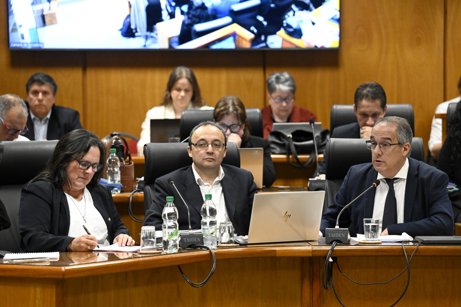 Ministro Mahía presentó prioridades presupuestales en el Parlamento 