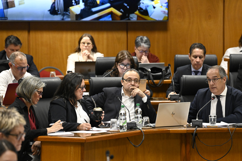 Ministro Mahía presentó prioridades presupuestales en el Parlamento 