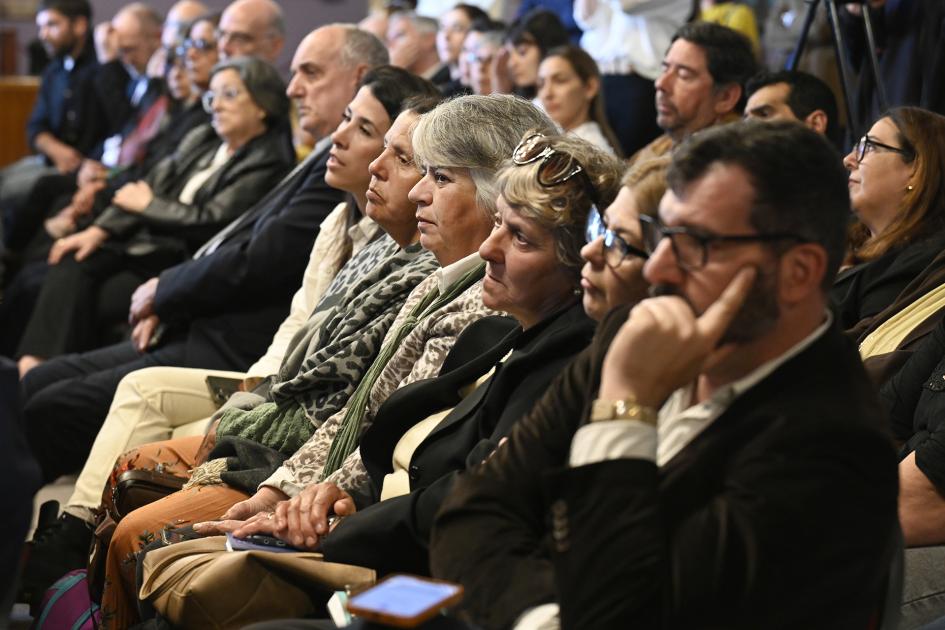 Público durante la ceremonia de declaración.