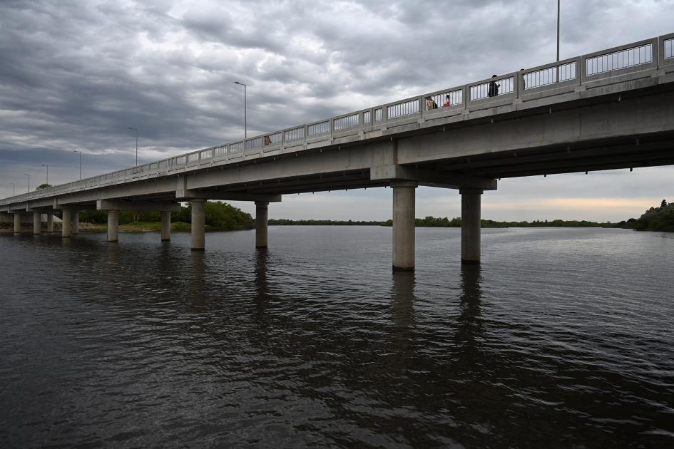 Puente sobre el río Cebollatí, renombrado como «Eustaquio Sosa Aquino».