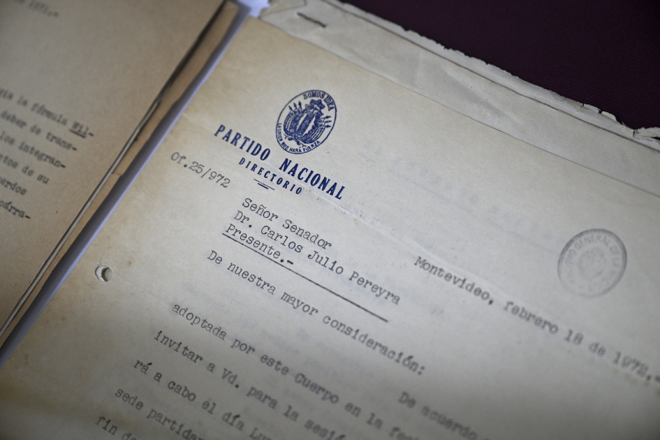 AGN recibió en donación el archivo personal de Carlos Julio Pereyra