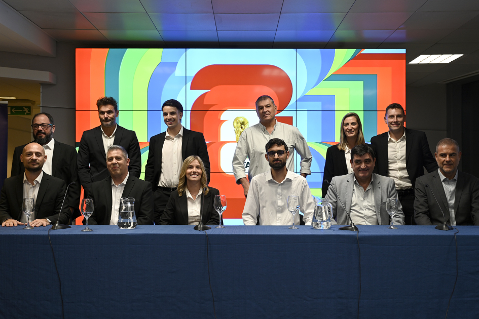 Periodistas durante la presentación
