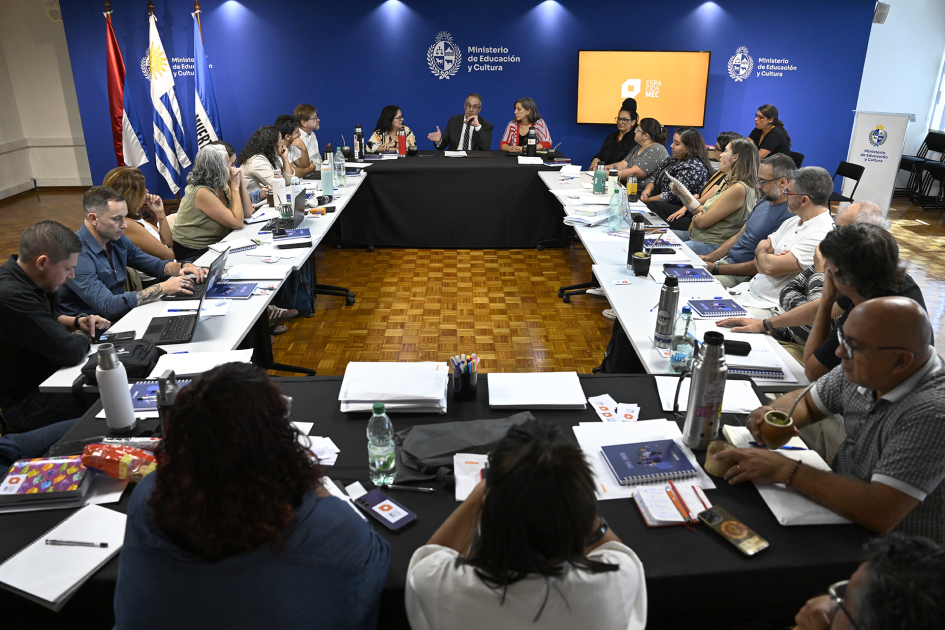 Plano general de la reunión