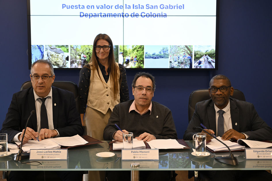 La Isla San Gabriel será puesta en valor para preservar y difundir su patrimonio cultural y natural