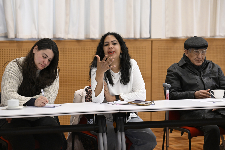 Participantes de la reunión