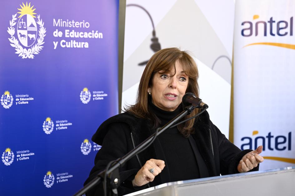 Ana Ribeiro durante la nominación del nuevo CCN.