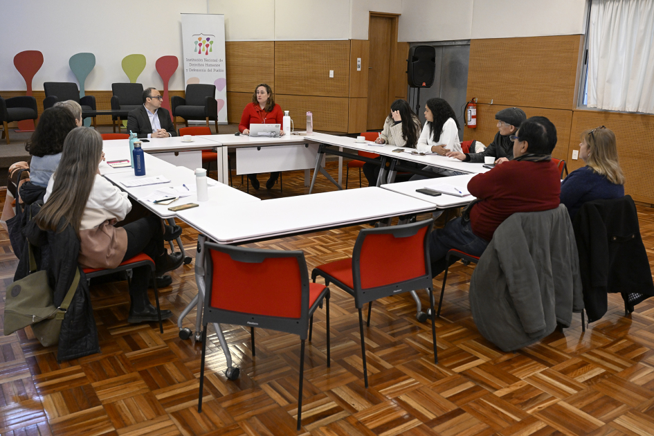 Plano general de la reunión
