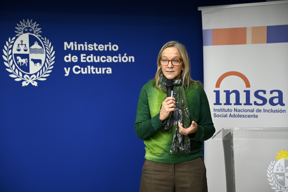Presidenta del Secan y directora de Canal 5, Erika Hoffmann
