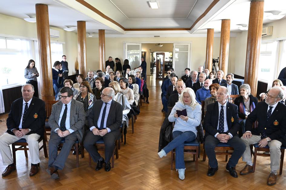 Acto de declaratoria del Yacht Club como Monumento Histórico Nacional.