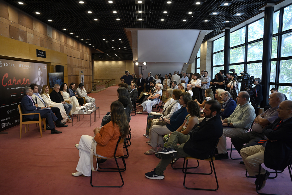 Plano general del foyer del Auditorio