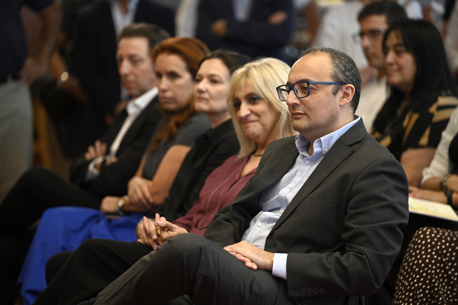 Autoridades del MEC en primera fila