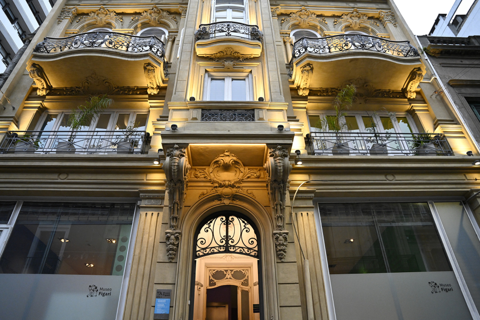Fachada del Museo Figari