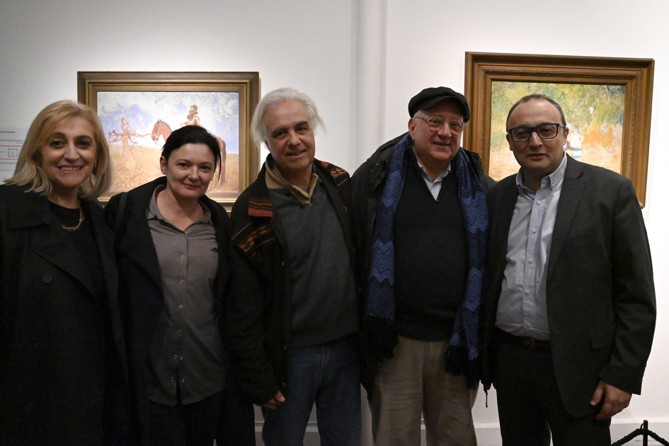 Director general junto a autoridades del Sodre y Pablo Thiago Rocca